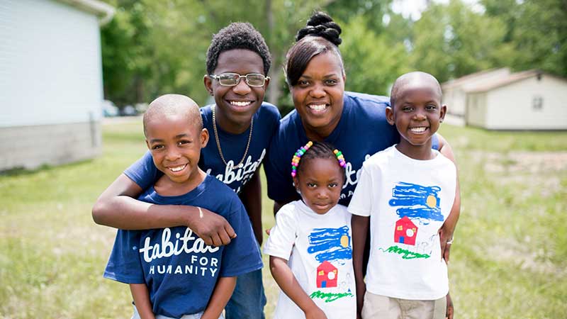 Habitat for Humanity ReStore builds homes with hard-working local families in need.